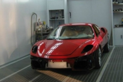 verniciatura  ferrari 3